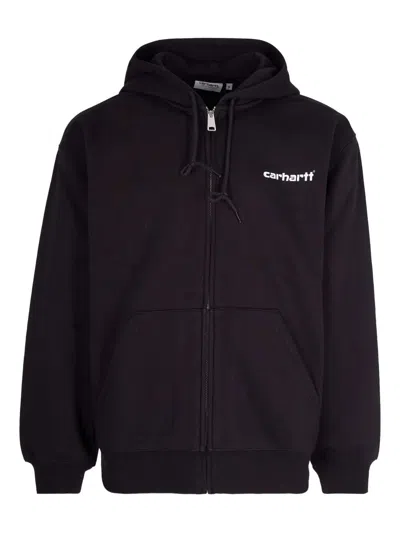 Carhartt Wip Hooded Archive Lines Jacket In Purple