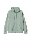 Carhartt Wip "hooded Chase" Jacket In Green