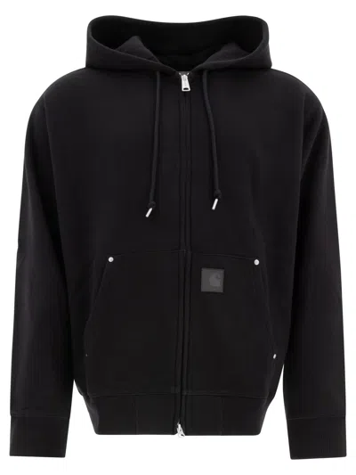 Carhartt Wip Hooded Eldon Sweat Jacket In Gold