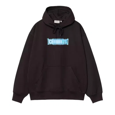 Pre-owned Carhartt Wip Hooded Electric Boogie Sweatshirt 'black' | Men's Size L