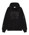 Carhartt Hackwork Graphic-embroidery Hoodie In Black