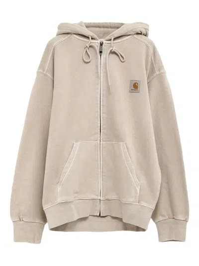Carhartt Wip Hooded Nelson Jacket Clothing In 2lpgd Fleur De Sel