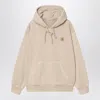 Carhartt Nelson Washed Hooded Sweatshirt In Neutral