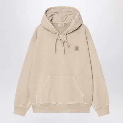 CARHARTT CARHARTT WIP HOODED NELSON SWEATSHIRT FLEUR DE SEL