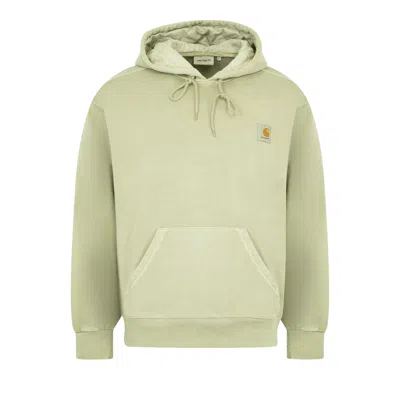 Pre-owned Carhartt Wip Hooded Nelson Sweatshirt 'gentle Green' | Men's Size Xl