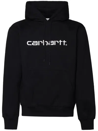 Carhartt Wip "hooded " Sweat Clothing In Black