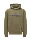 Carhartt Wip Hooded Sweat In Green