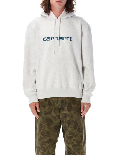 Carhartt Wip Hoodie Sweatshirt In Ash Heather