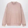 Carhartt Hudson Washed Sweatshirt In Gray