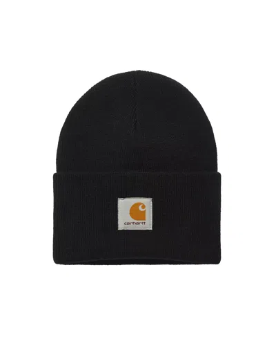Carhartt Wip I020222 Ribbed Acrylic Beanie In Black