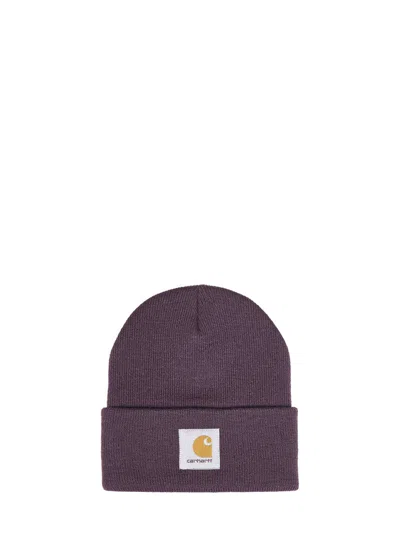 Carhartt Wip I036962-3j1xx Beanie In Purple