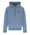 Carhartt Wip Ingo Sweat Cotton Hooded Sweatshirt In Blue