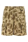 Carhartt Wip 'irwin' Bermuda Shorts In Green