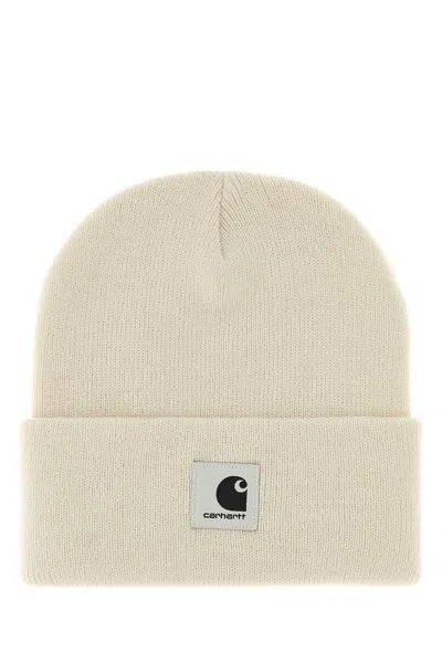 Carhartt Wip Ivory Acrylic W  Ashley Beanie