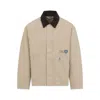 Carhartt Wip Dayton Trucker Dusty Brown Jacket In Neutral