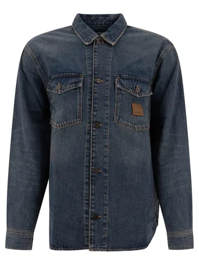 Carhartt Wip Jacket In Blue