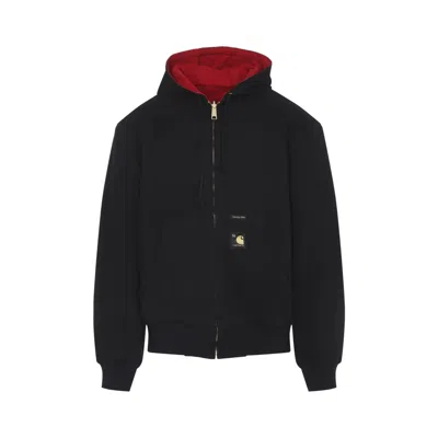 Carhartt Og Canvas Active Jacket In Black