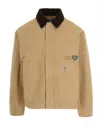 Carhartt Wip Dayton Trucker Dusty Brown Jacket In Brown