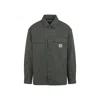Carhartt Long Sleeve Shirt Jacket With Chest Pockets In Gray