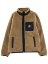Carhartt Jacket "prentis" In Brown