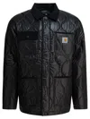 Carhartt Black Oscar Chore Liner Jacket In Multi