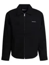 Carhartt Module Script Zip-up Jacket In Black