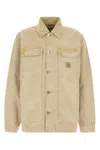 Carhartt Og Arctic Jacket In Denim Beige  Uomo In Neutral
