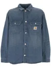 Carhartt Wip Denim Cotton Shirt In Blue