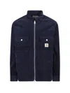 Carhartt Casual Corduroy Jacket Button Cuffs In Blue