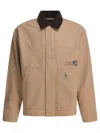 Carhartt Wip Dayton Trucker Dusty Brown Jacket In Brown