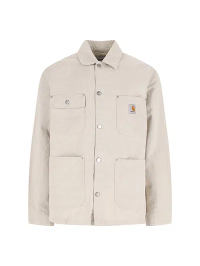 Carhartt Walter Shirt Jacket In Neutral