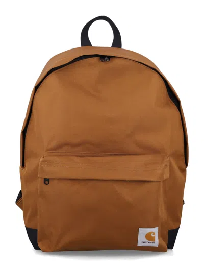 Carhartt Wip Jake Recycled Polyester Backpack In Brown