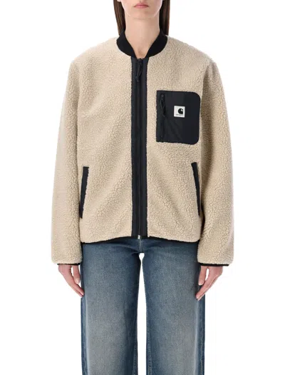 Carhartt Wip Janet Liner Jacket In Neutral