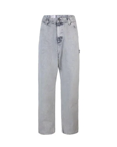 Carhartt Black Single Knee Trousers In Gray