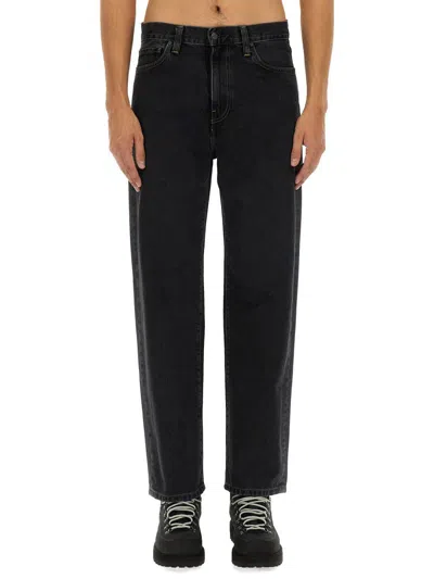 Carhartt Wip Jeans Aaron In Black