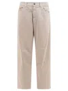Carhartt Wip Brandon Twill Pants In Beige