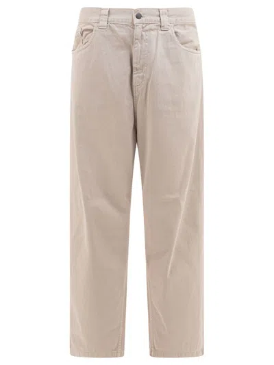 Carhartt Wip Jeans In Beige