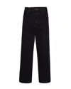 Carhartt Work In Progress Brandon Loose Straight Leg Jeans In Black