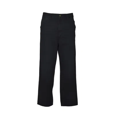 Carhartt Wip Dark Grey Denim Landon Jeans In Gray