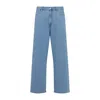 Carhartt Loose Tapered Fit 5-pockets Trousers In Blue