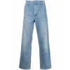 Carhartt Simple Straight-leg Jeans In Blue