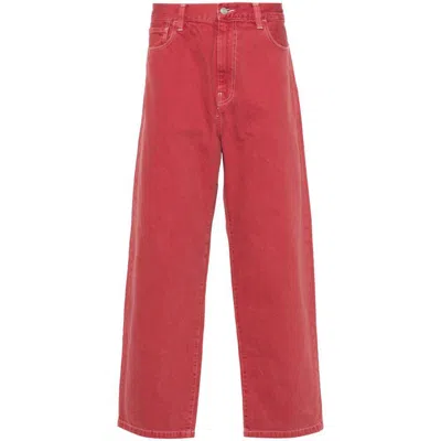 Carhartt Landon Pant Tapered Jeans In Red