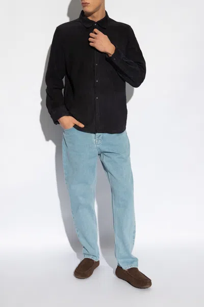 Carhartt Wip Jeans With Logo In Light Blue