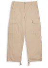 Carhartt Wip Kade Cotton-poplin Cargo Trousers In Brown