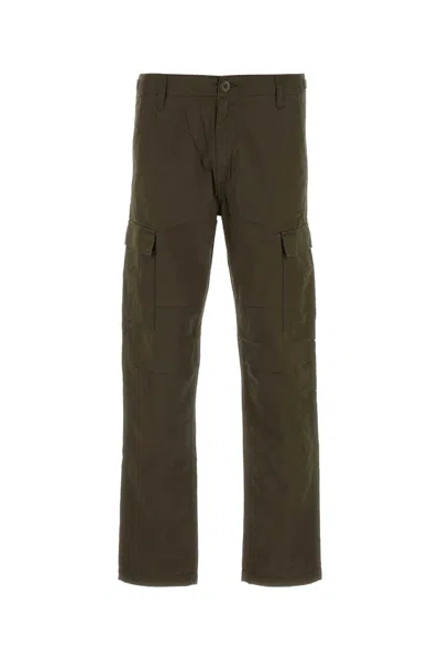 Carhartt Wip Khaki Cotton Aviation Pant