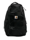 Carhartt Wip Kickflip Backpack Recycled Polyester Canvas In Black
