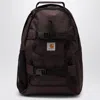 Carhartt Canvas Kickflip Backpack Adjustable Straps In Brown