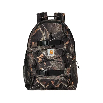 Pre-owned Carhartt Wip Kickflip Backpack 'camo Feather Tree/black' | Multi-color | Men's Size Onesize In Multicolor