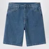 Carhartt Wip  Landon Blue Denim Shorts