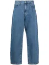 Carhartt Wip Landon Jeans With A Wide-leg Cut In Blue